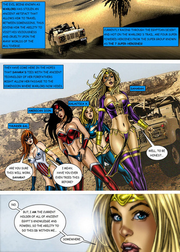 9 Superheroines VS Warlord 1 Porn Comic HD Porn Comics 