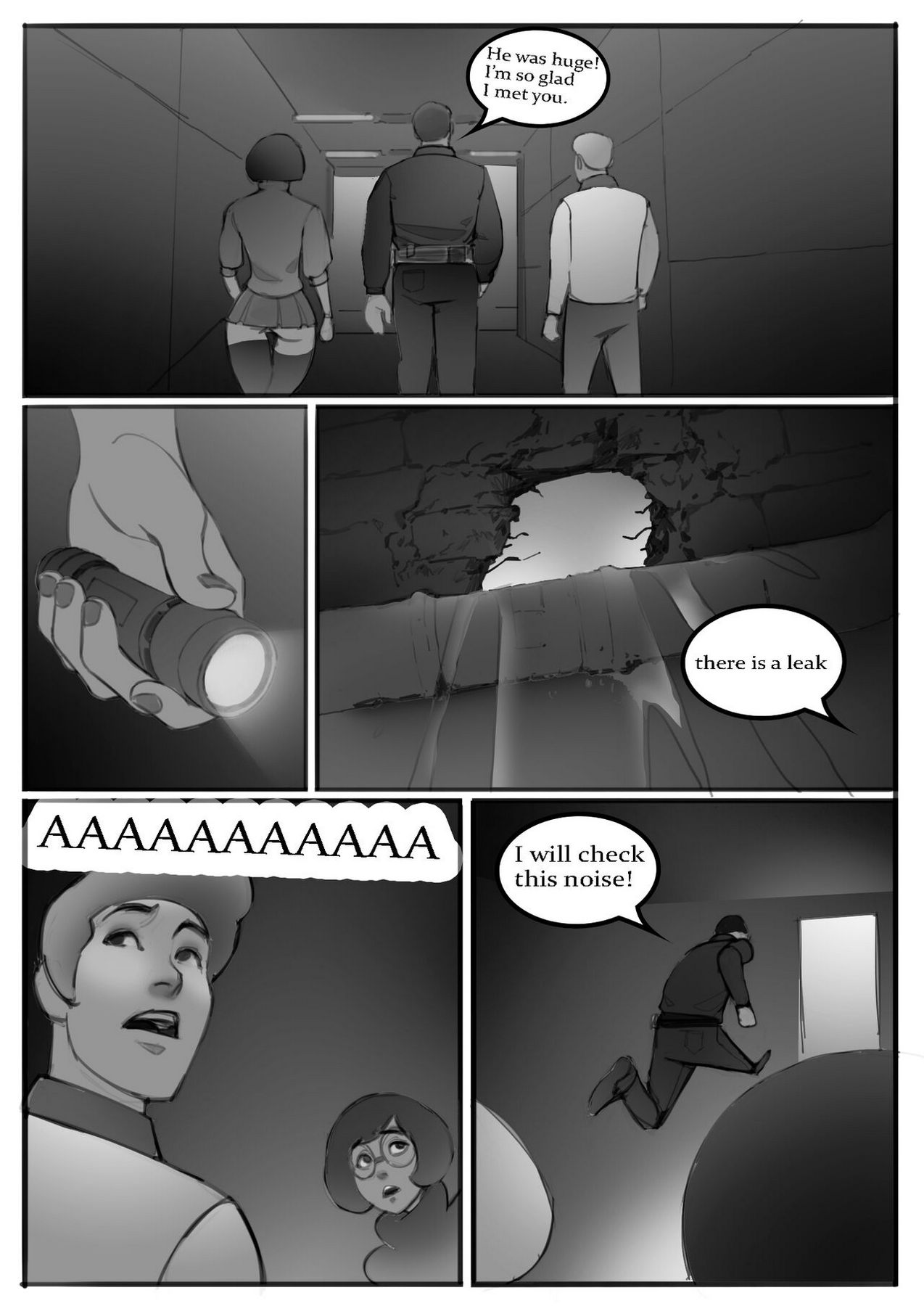 A Classic Scooby Story Porn Comic - Page 009