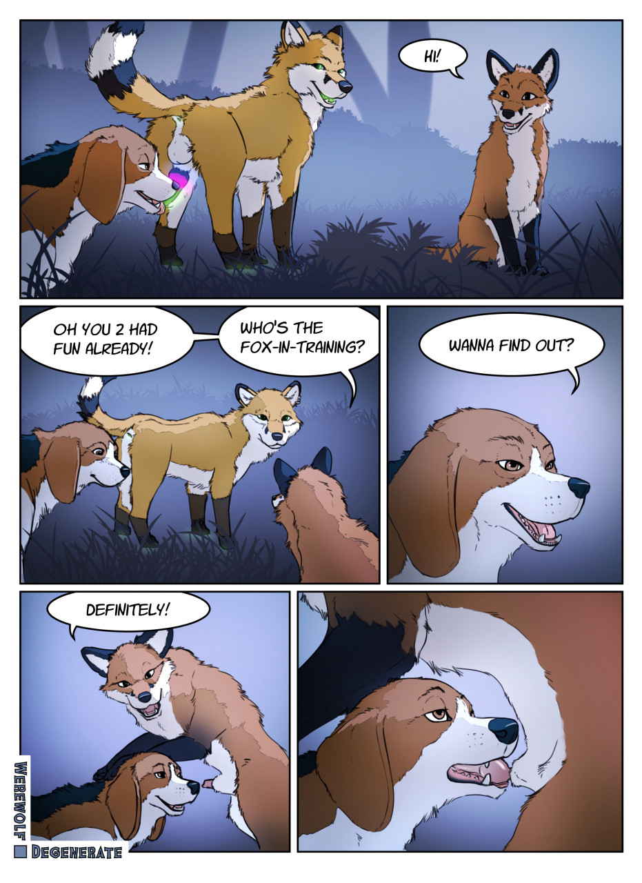 Animal Cartoon Dog Sex - A Fox And A Dog Porn Comic - Page 003