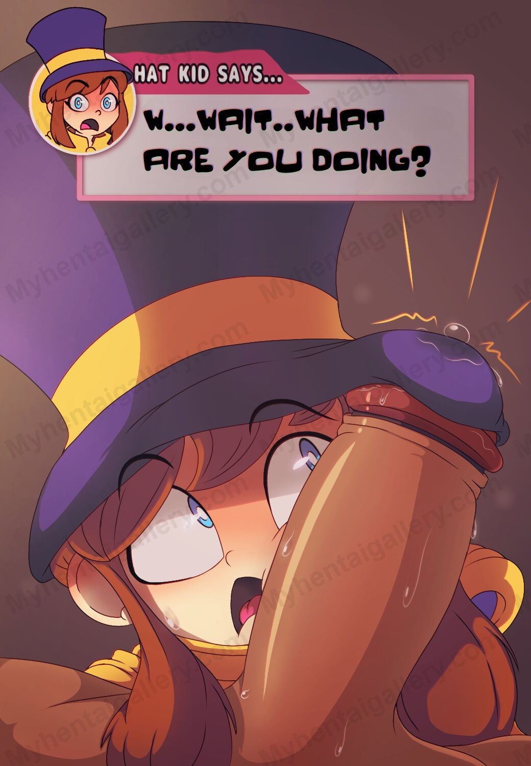 A Hat In Time Porn Comic - Page 002