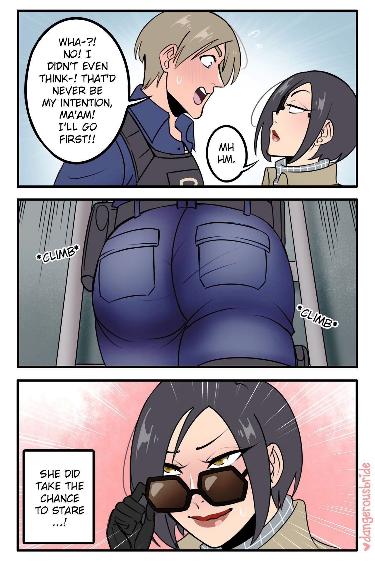 Ada Wong X Leon 3 HD Hentai Porn Comic - 049