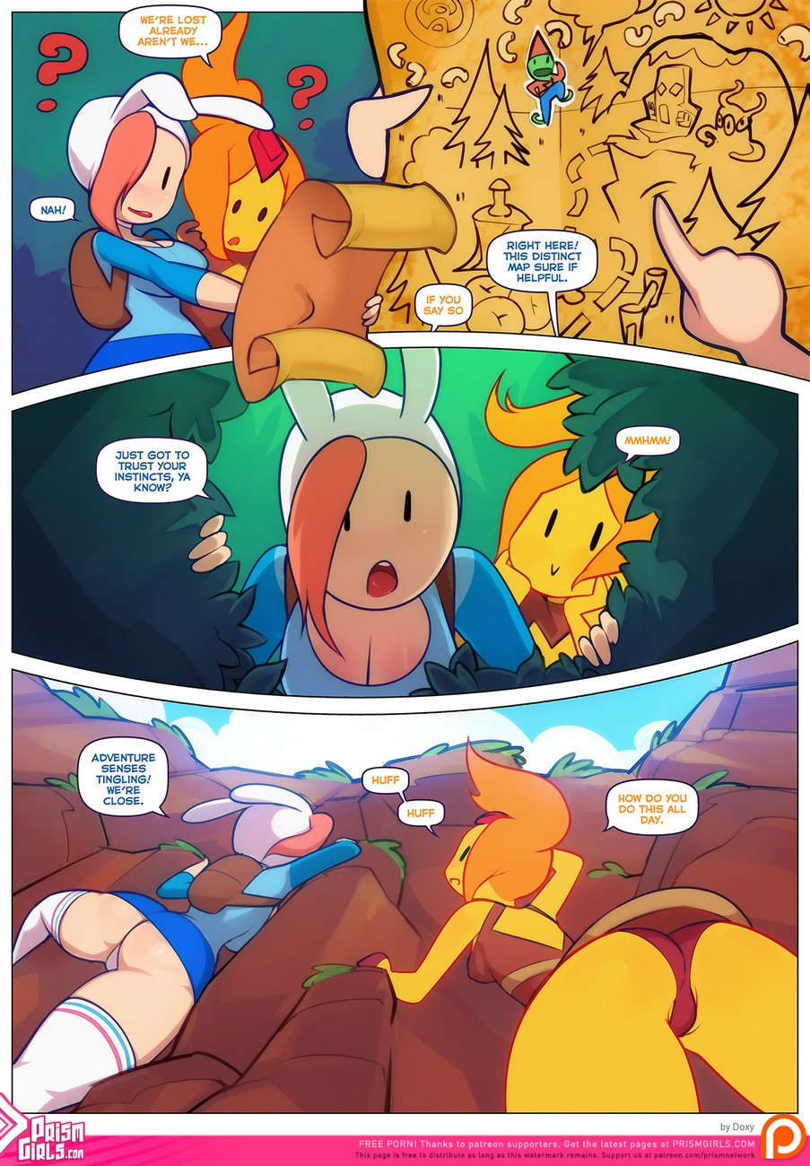 903px x 1300px - Adventure Time - Inner Fire Porn Comic - Page 003