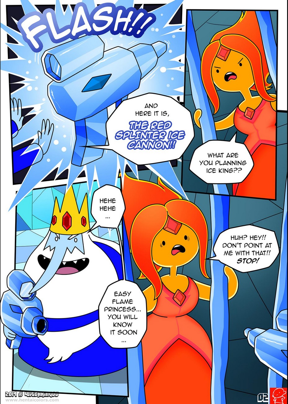 Adventure Time Flame Princess Porn Comics - Adventure Time 3 - Ice Age Porn Comic - Page 003