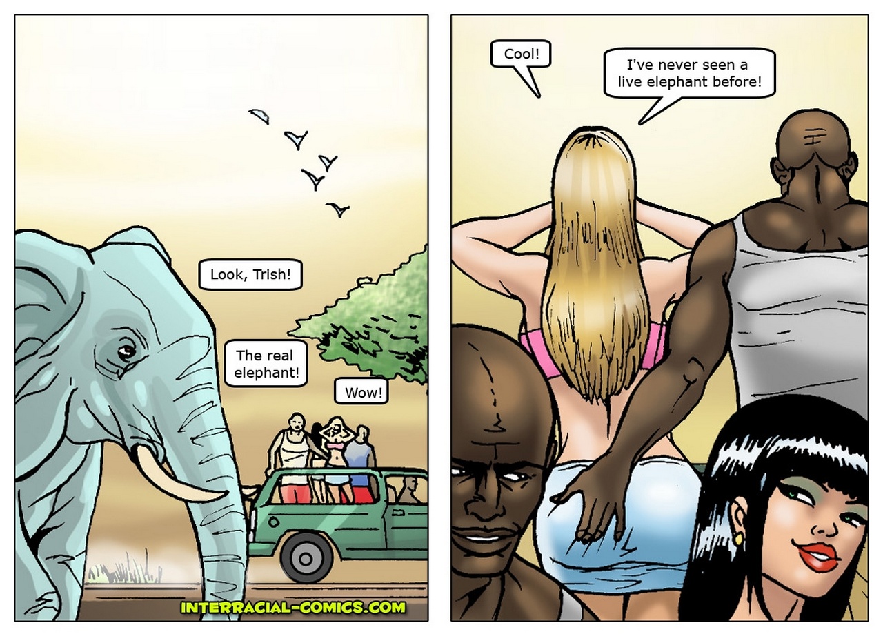 African Adventures Porn Comic - Page 022