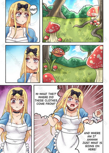 Alice In Wonderland Lesbian - Alice In! 2 - Wonderland Hentai HD Porn Comic - My Hentai Comics