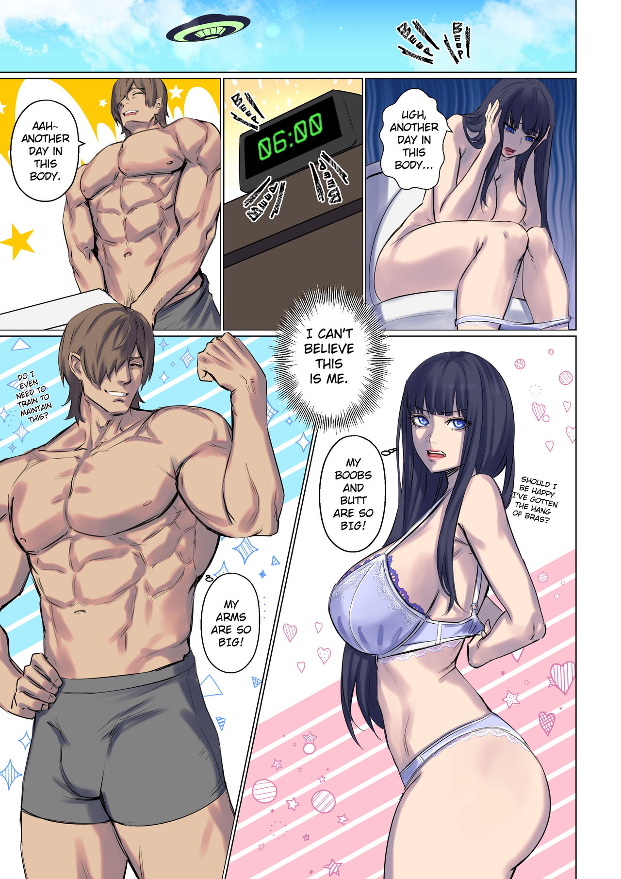 Alien Abduction 3 HD Hentai Porn Comic - 002