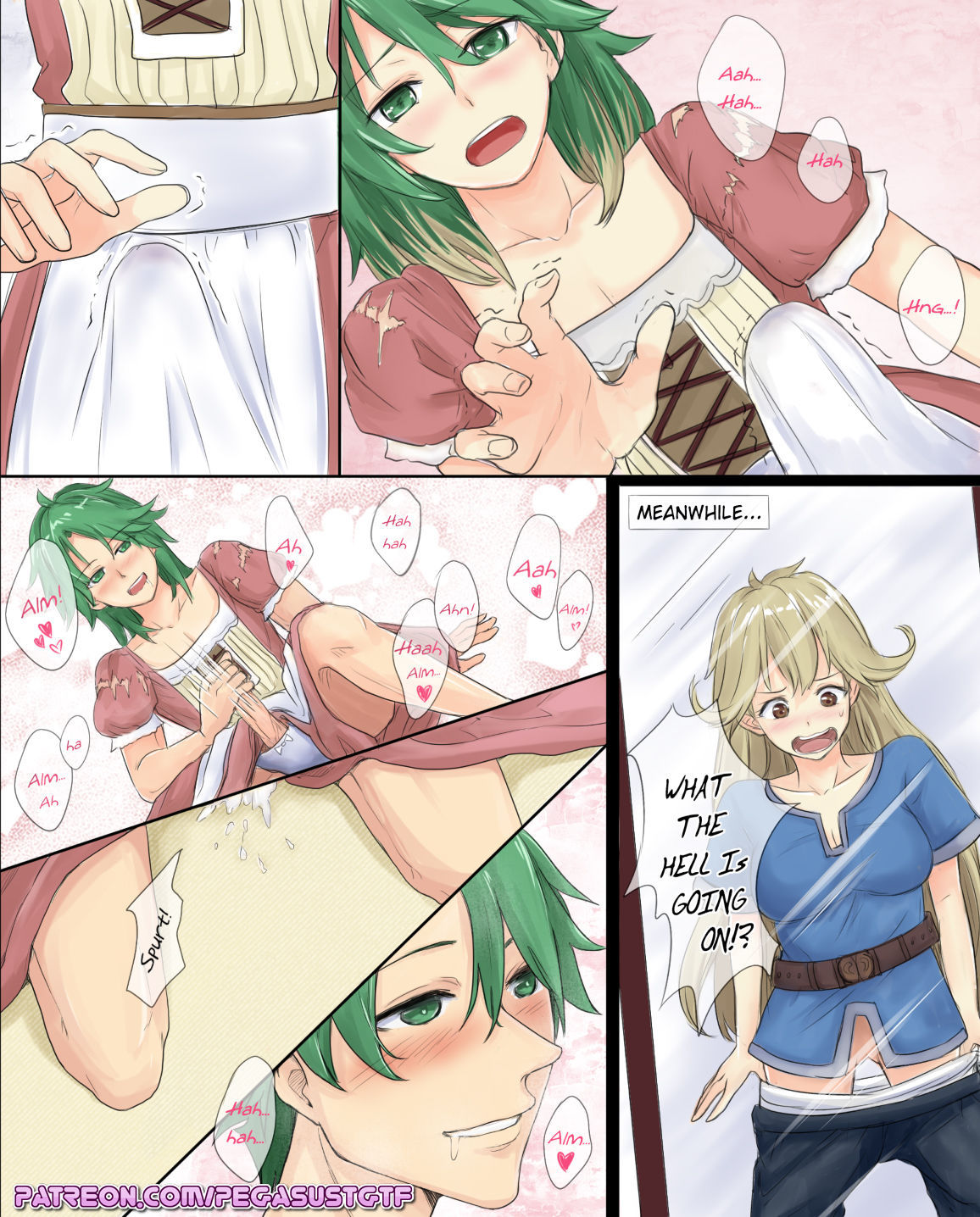 Alm TG HD Hentai Porn Comic - 002