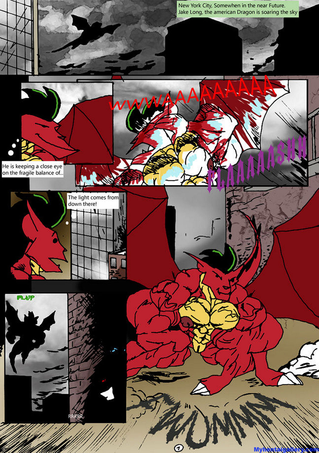 1055px x 1500px - American Dragon Enslaved By Nega Porn Comic - Page 002