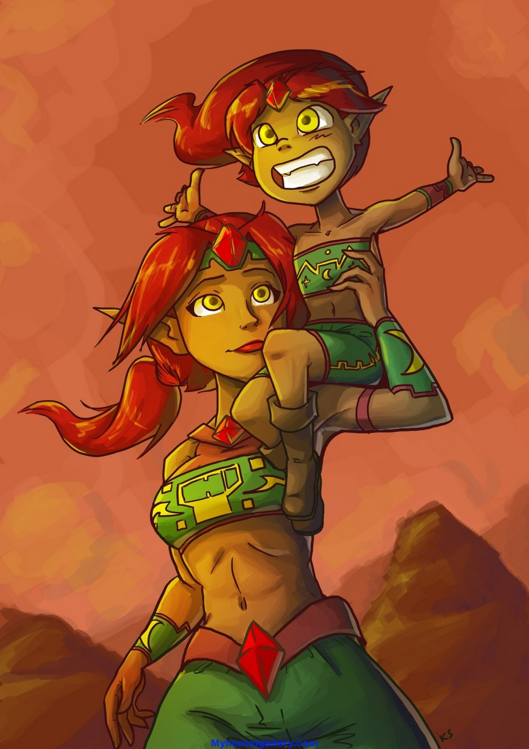 Amongst The Gerudo Porn Comic - Page 007