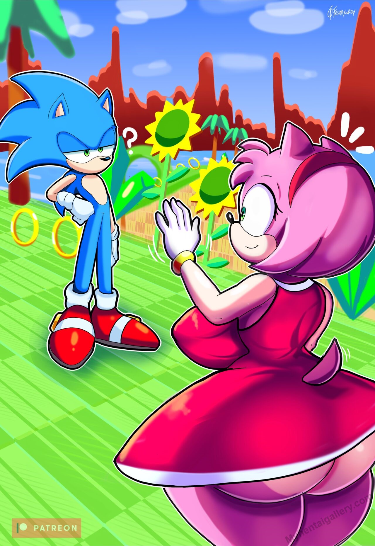 Amy & Sonic - Hentai Comic | Porn Comic | Sex Manga - HentaiMy