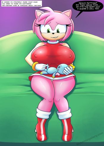 350px x 490px - Amy Rose & Chao Hentai HD Porn Comic - My Hentai Comics