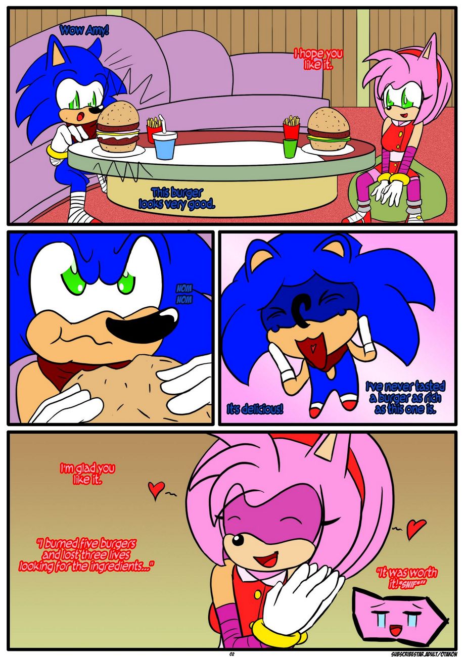 Amy Rose Any Love Porn Comic - Page 003