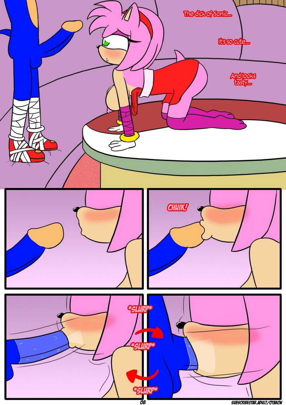 Amy Rose Any Love Porn Comic - Page 009