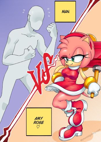 350px x 490px - Amy Rose Vs Man Hentai HD Porn Comic - My Hentai Comics