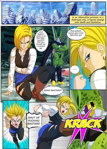 18 And Cell Hentai - Android 18 vs Cell Hentai HD Porn Comic - My Hentai Comics
