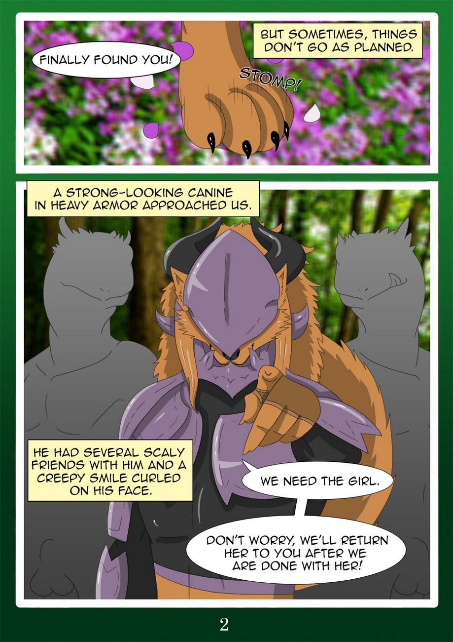 Angry Dragon 3 - Flower Of The Forest Porn Comic - Page 003