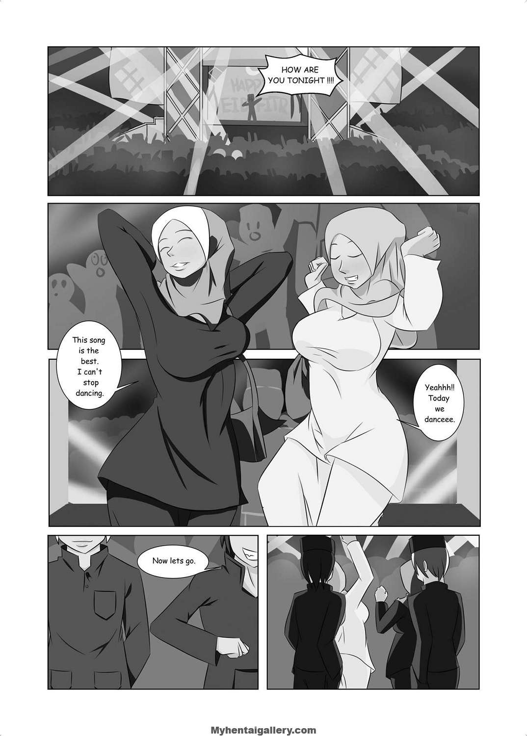 Anis & Siti Porn Comic - Page 010