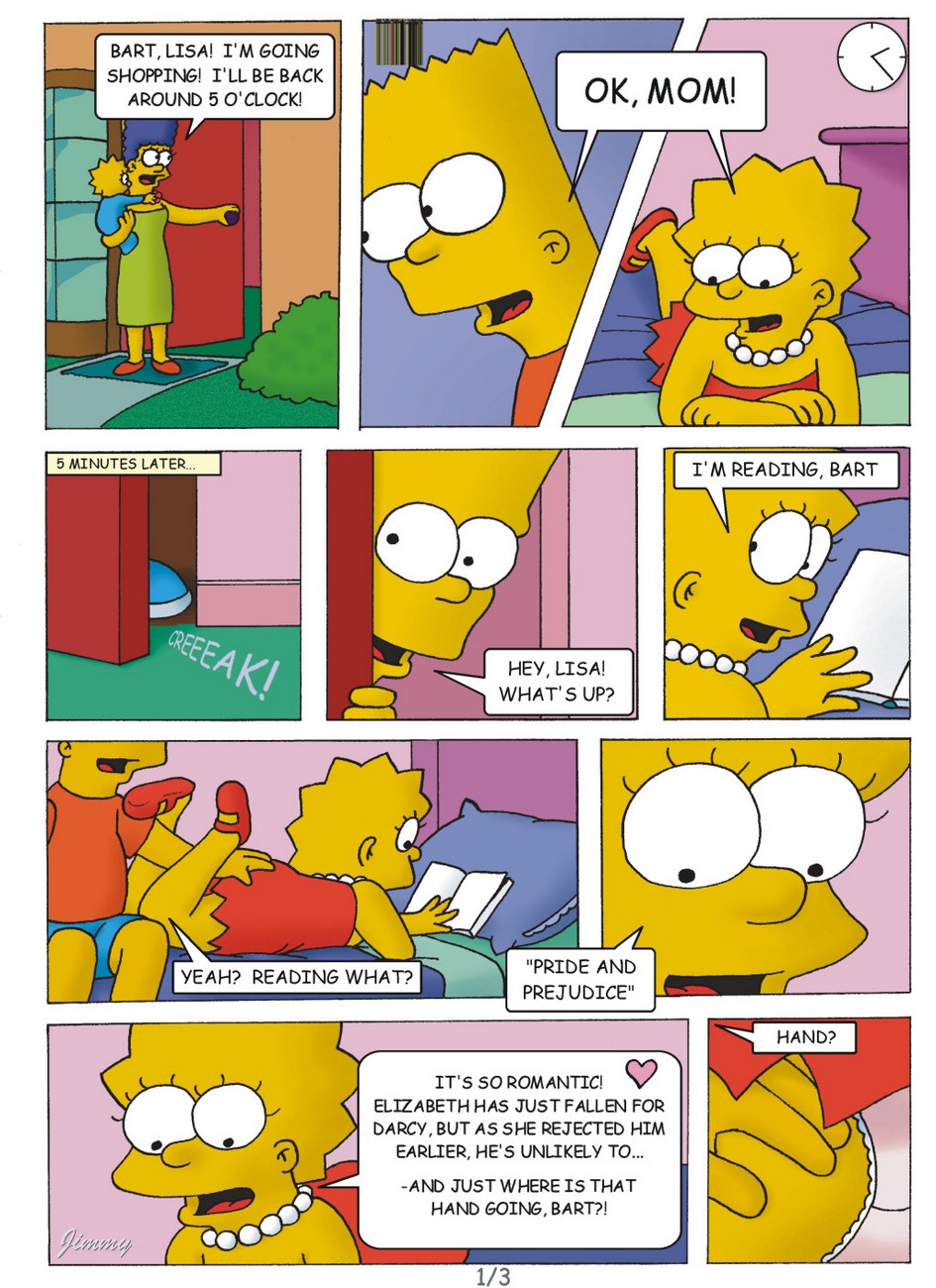 Another Night At The Simpsons Porn Comic - Page 002