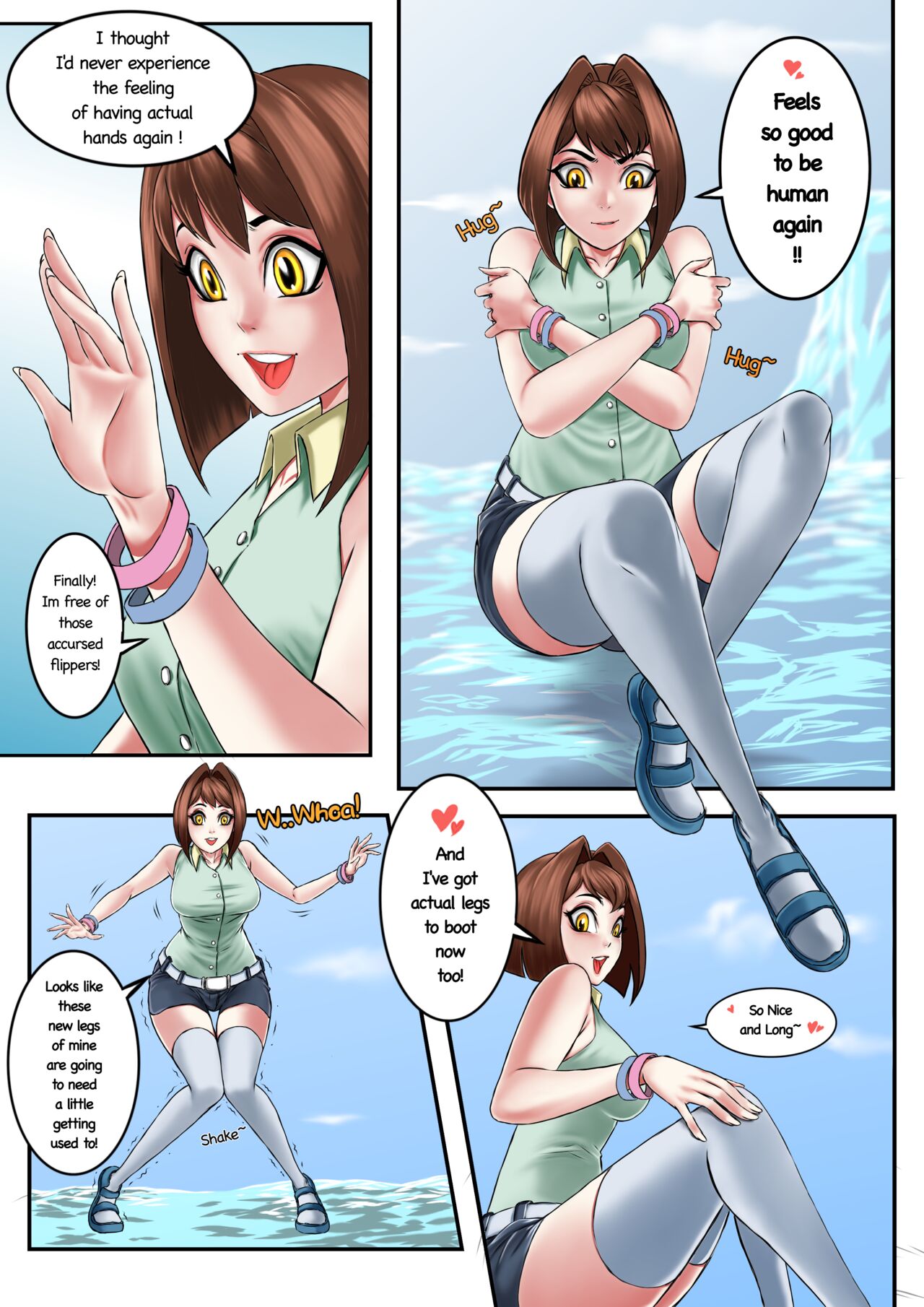 Anzu Body Swap Porn Comic - Page 004