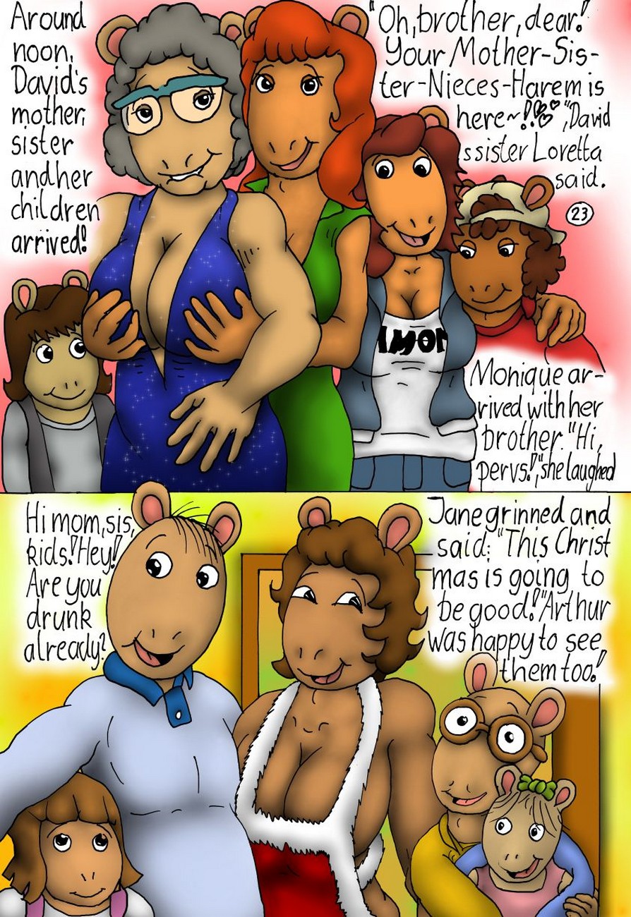 Arthur & DW Porn Comic - Page 017