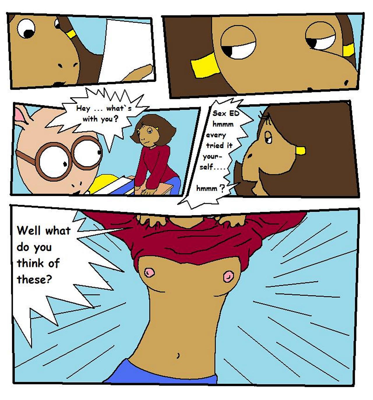 1280px x 1371px - Arthur Gets Home Schooled - Sex Ed Porn Comic - Page 003