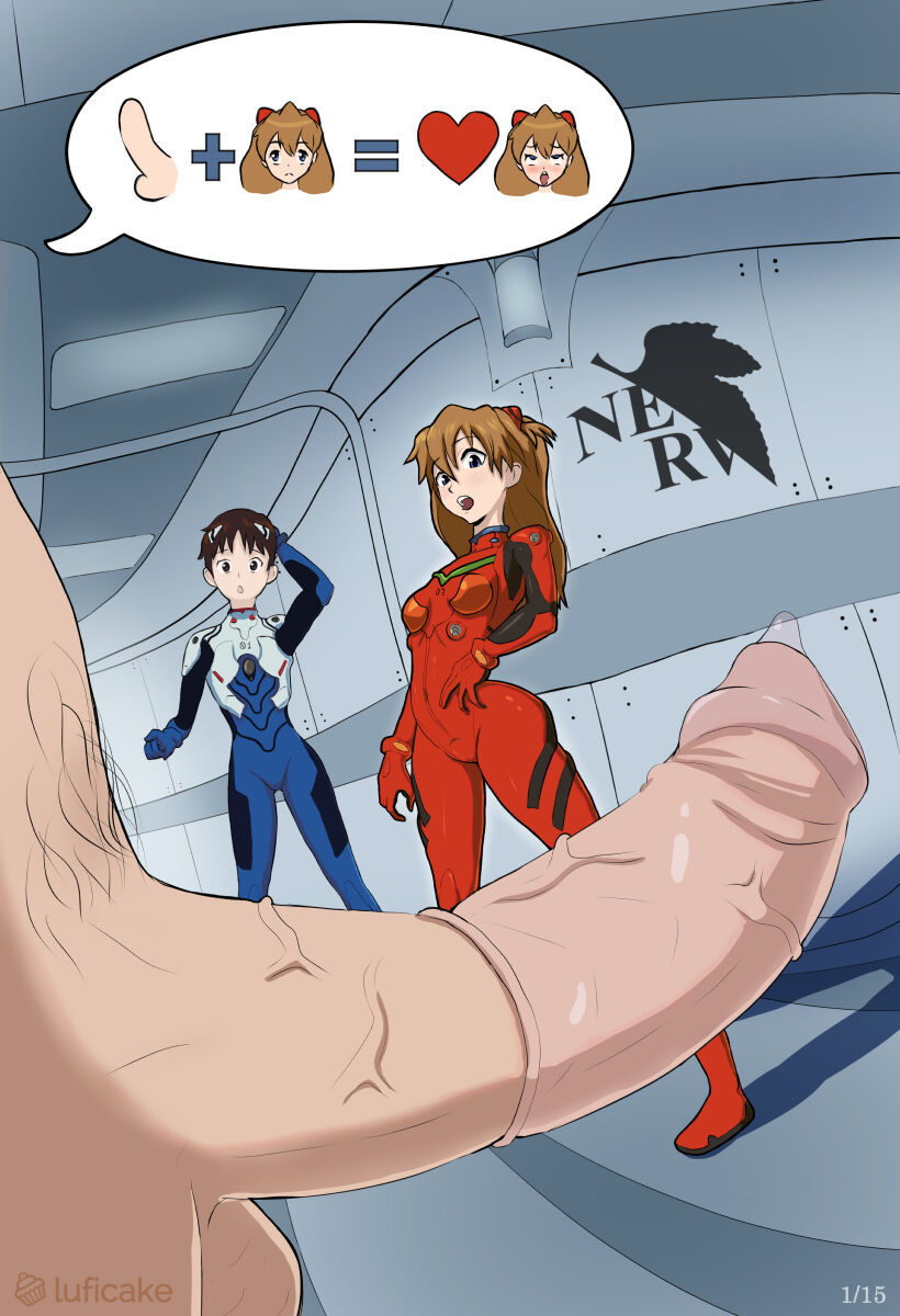 Asuka Langley HD Hentai Porn Comic - 001