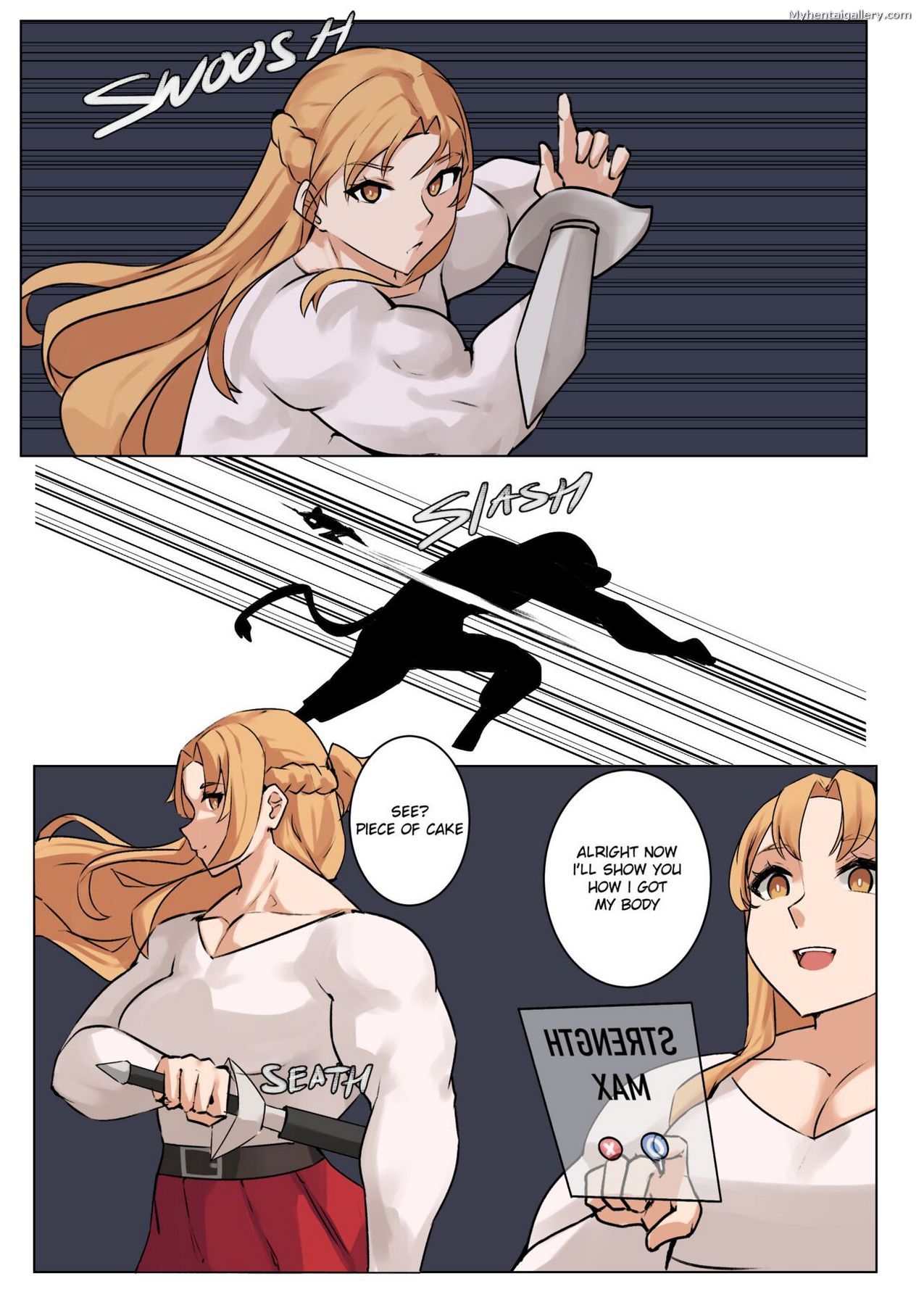 Asuna Yuuki Porn Comic - Page 007