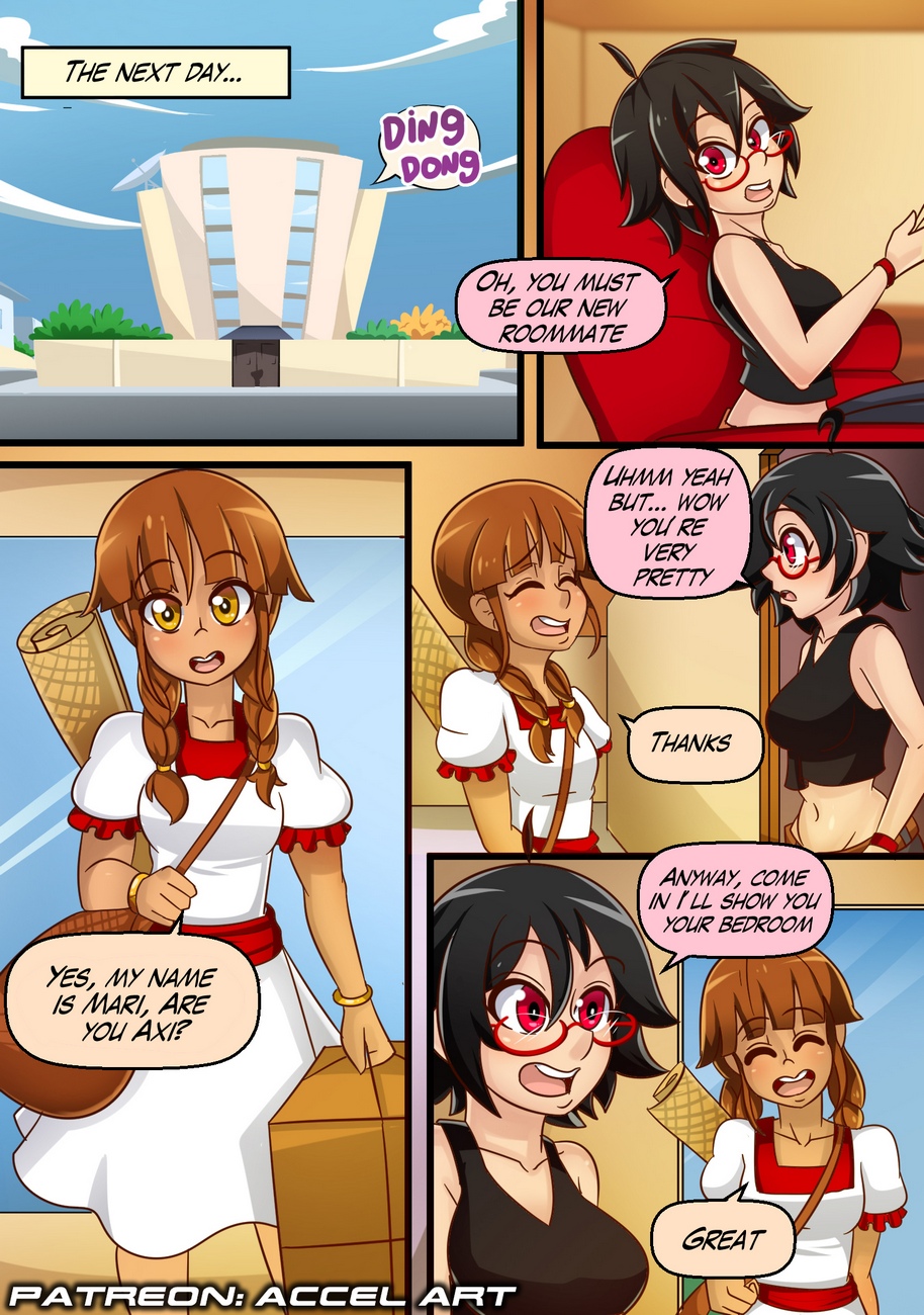 Axi Stories 1 - The Exchange Student Porn Comic - Page 005