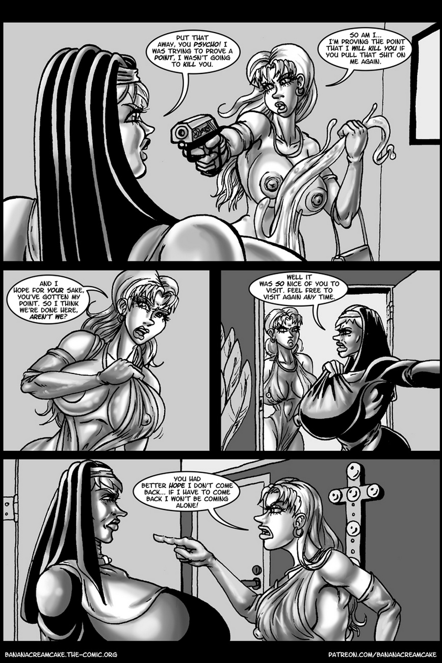 Banana Cream Cake 9 - Mother Superior VS Superior Grandmother Porn Comic -  Page 022