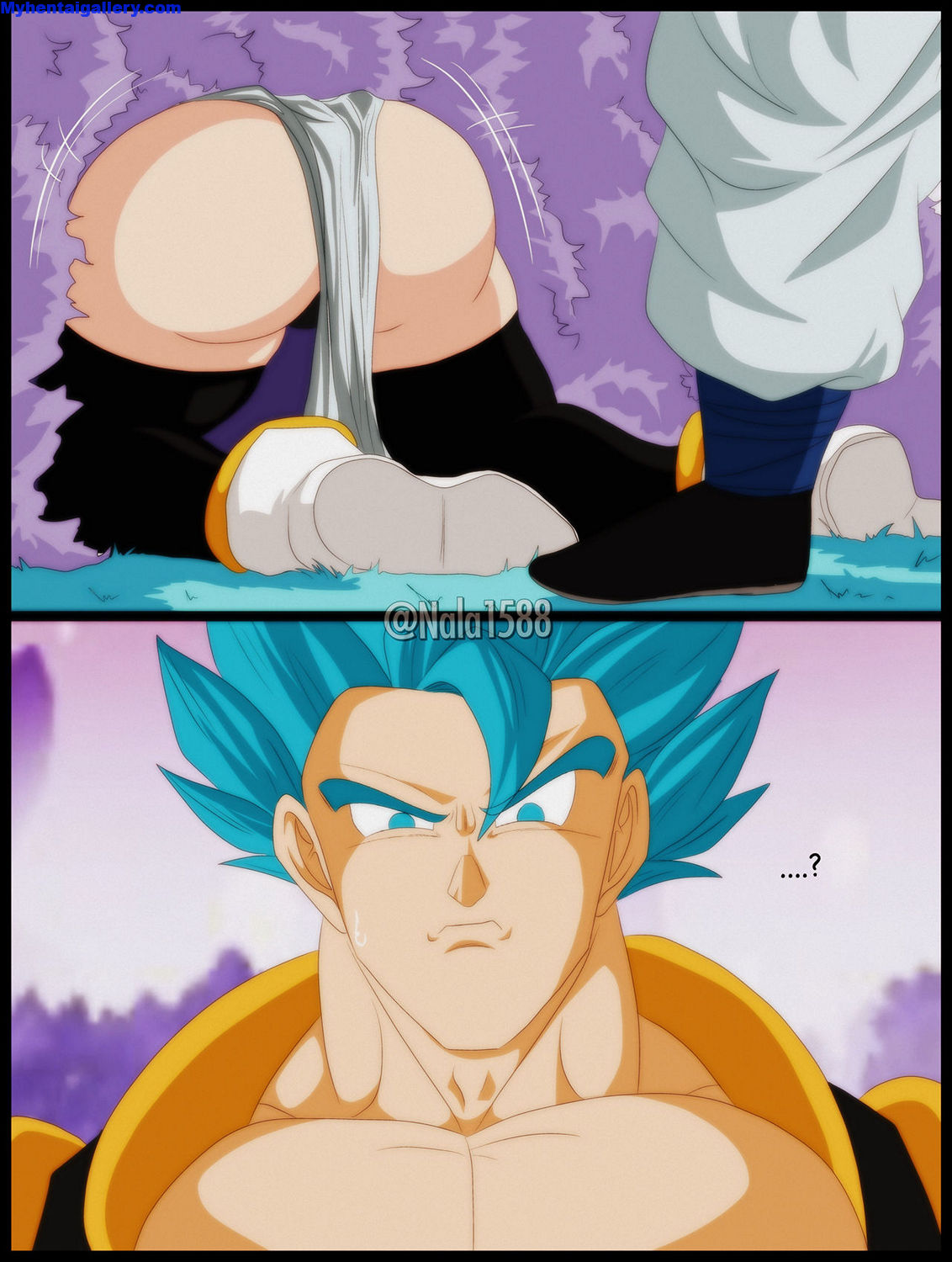 Bang Bang - Bulchi x Gogeta Porn Comic - Page 008