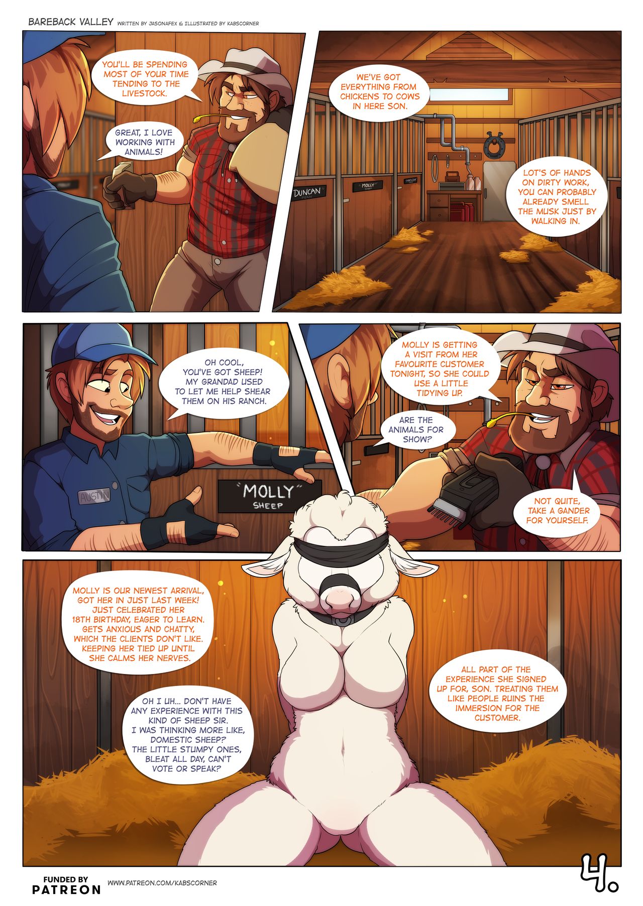 BareBack Valley Porn Comic - Page 005