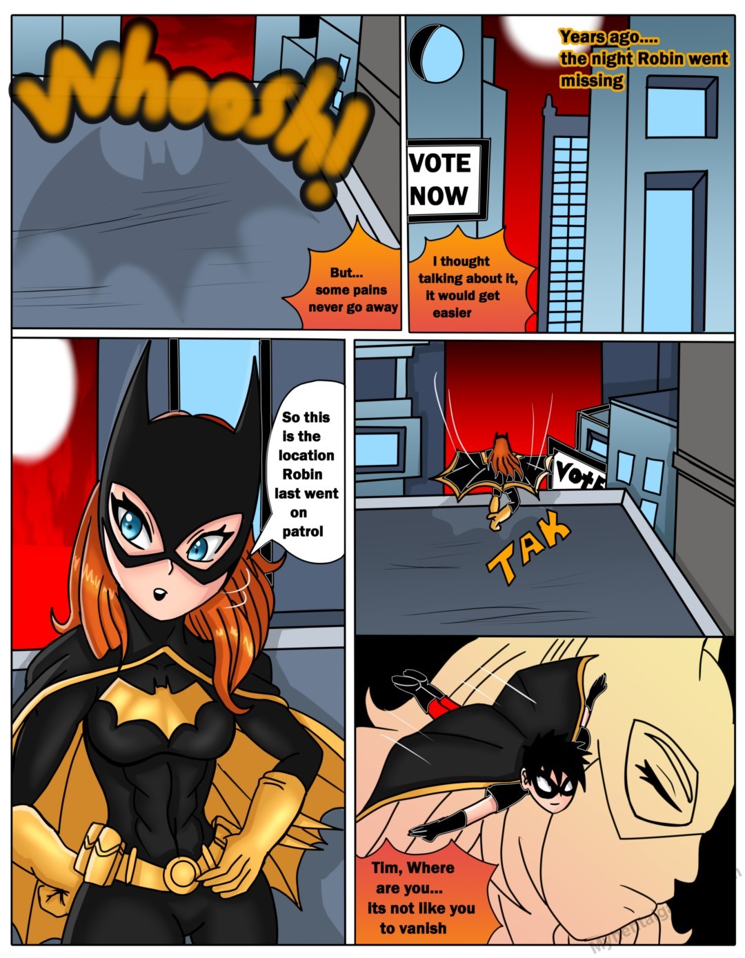 Batgirl Hentai Porn Comics - Batgirl Hentai 1 Porn Comic - Page 006