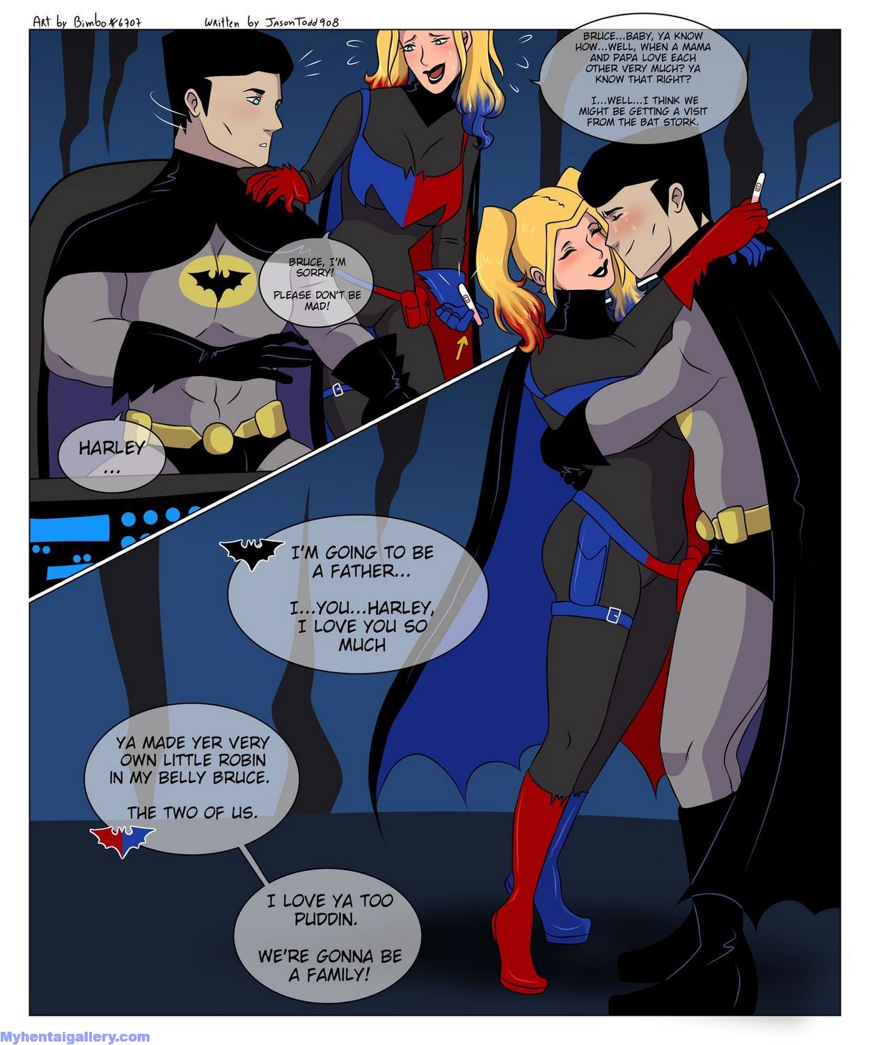 Batman And Harley Quinn Porn Comic - Page 010