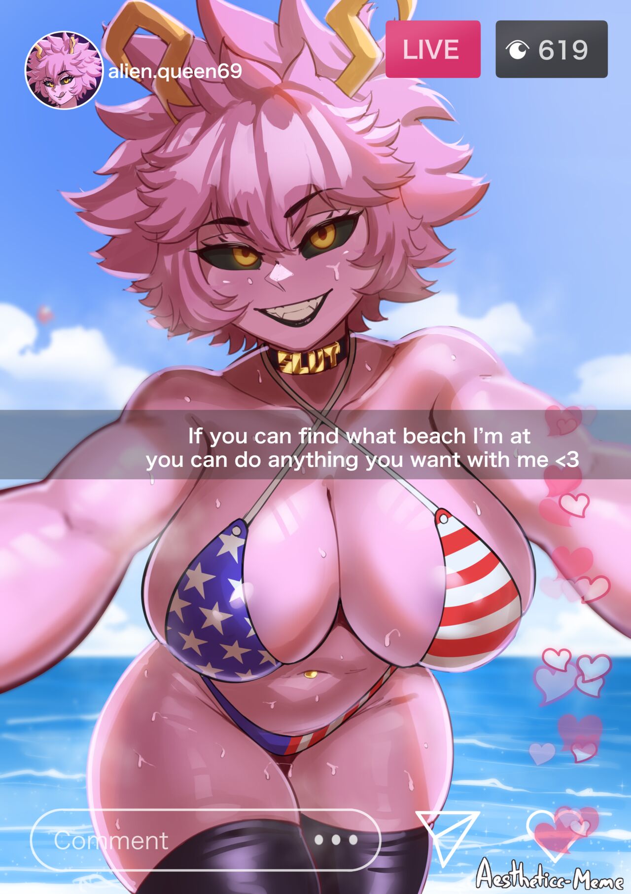 Beach Mina Porn Comic Page 002 