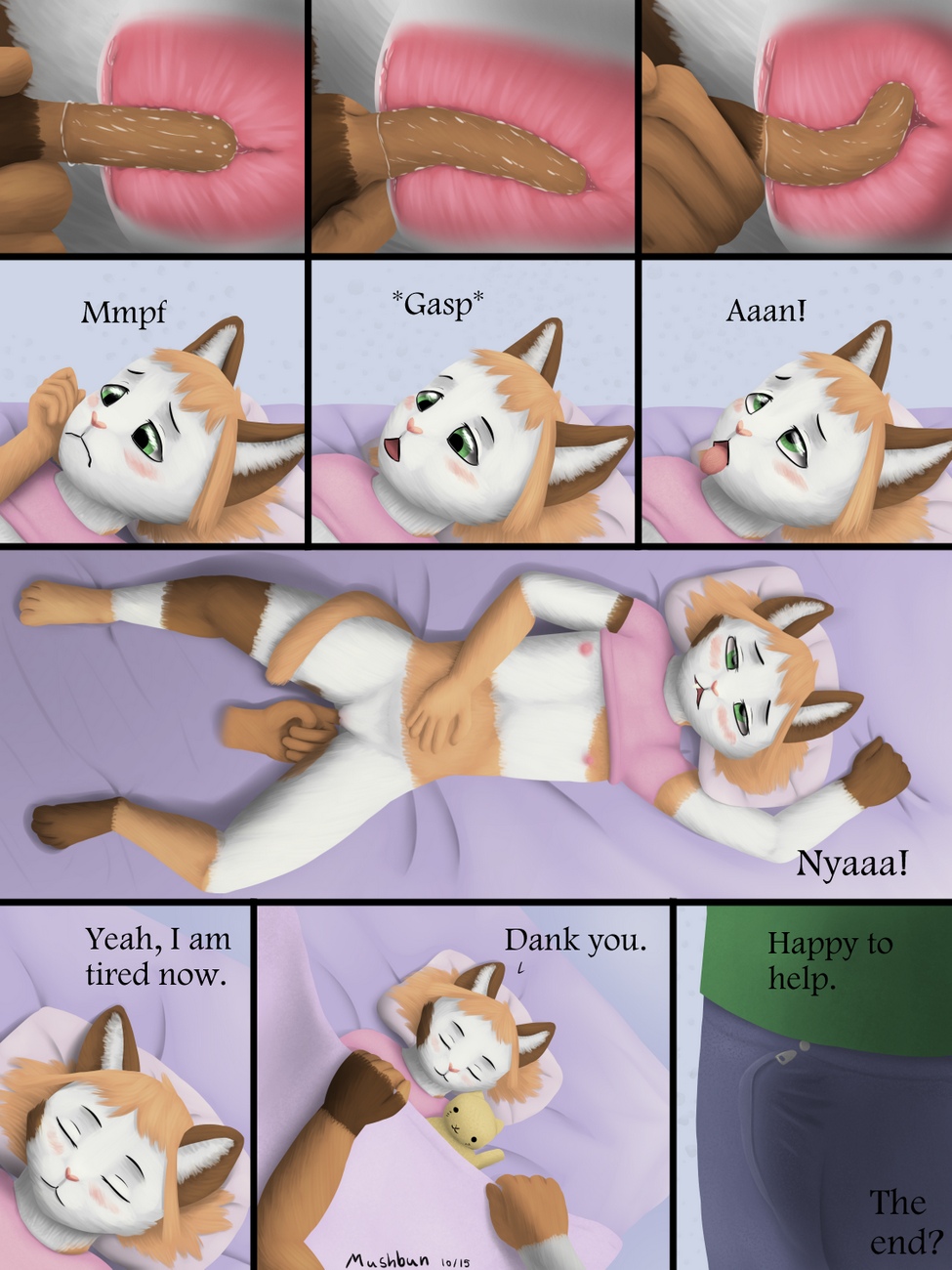 Bed Time Fun HD Hentai Porn Comic - 005