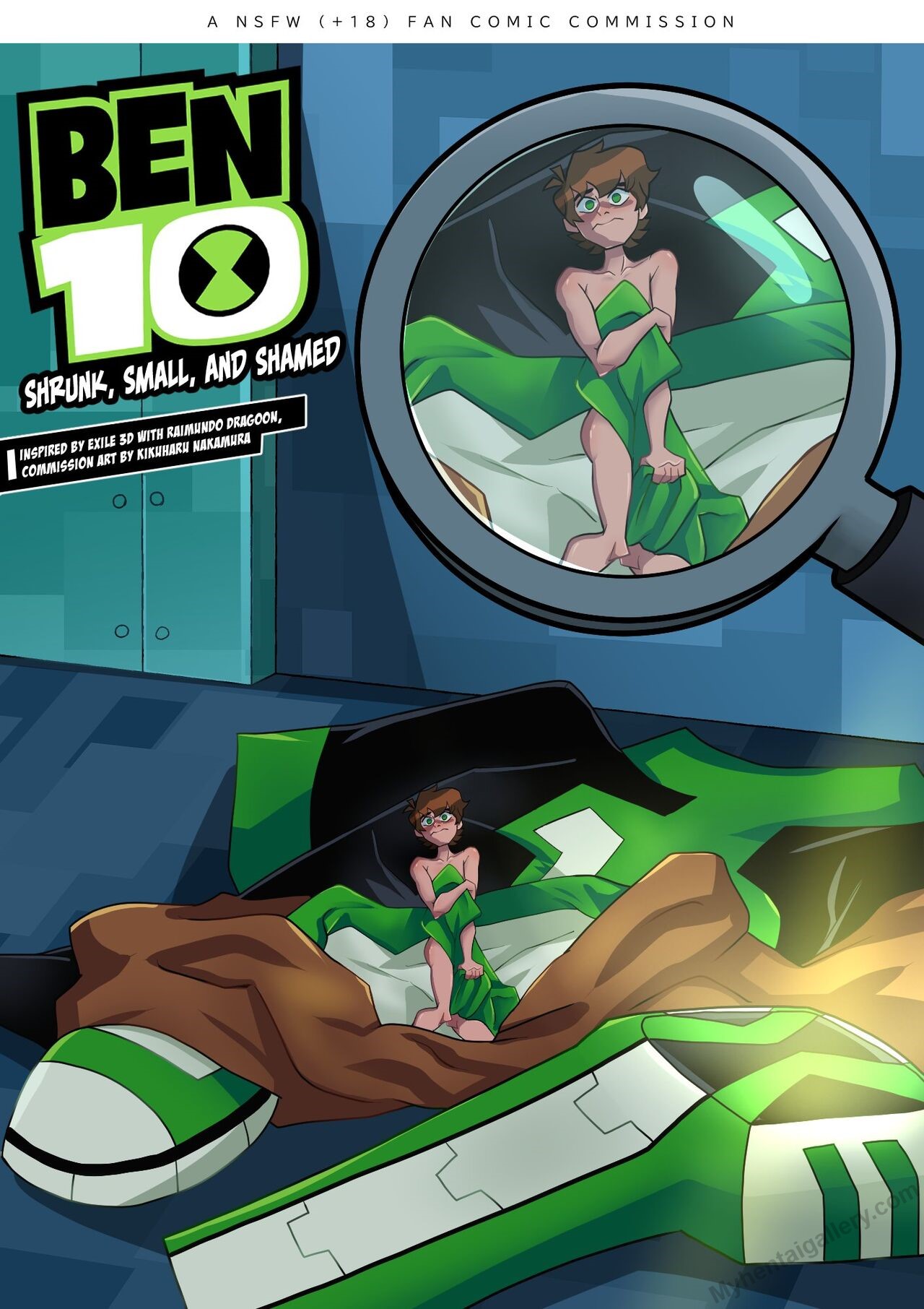 Ben 10 - Shrunk, Small And Shamed HD Hentai Porn Comic - 001