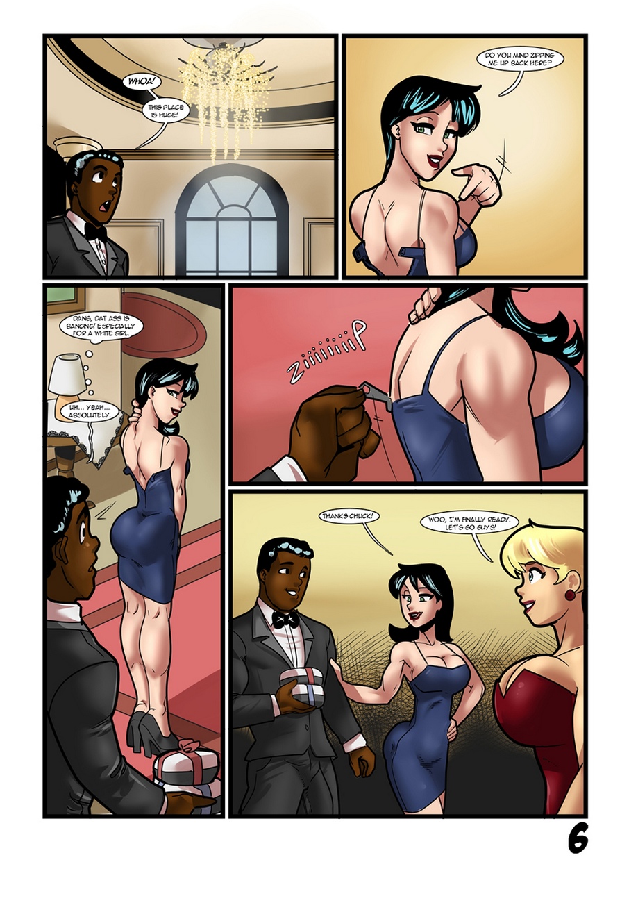 Betty And Veronica - Once You Go Black Porn Comic - Page 007