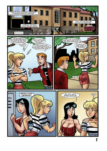 350px x 490px - Betty And Veronica - Once You Go Black Porn Comic - My Manga Comics