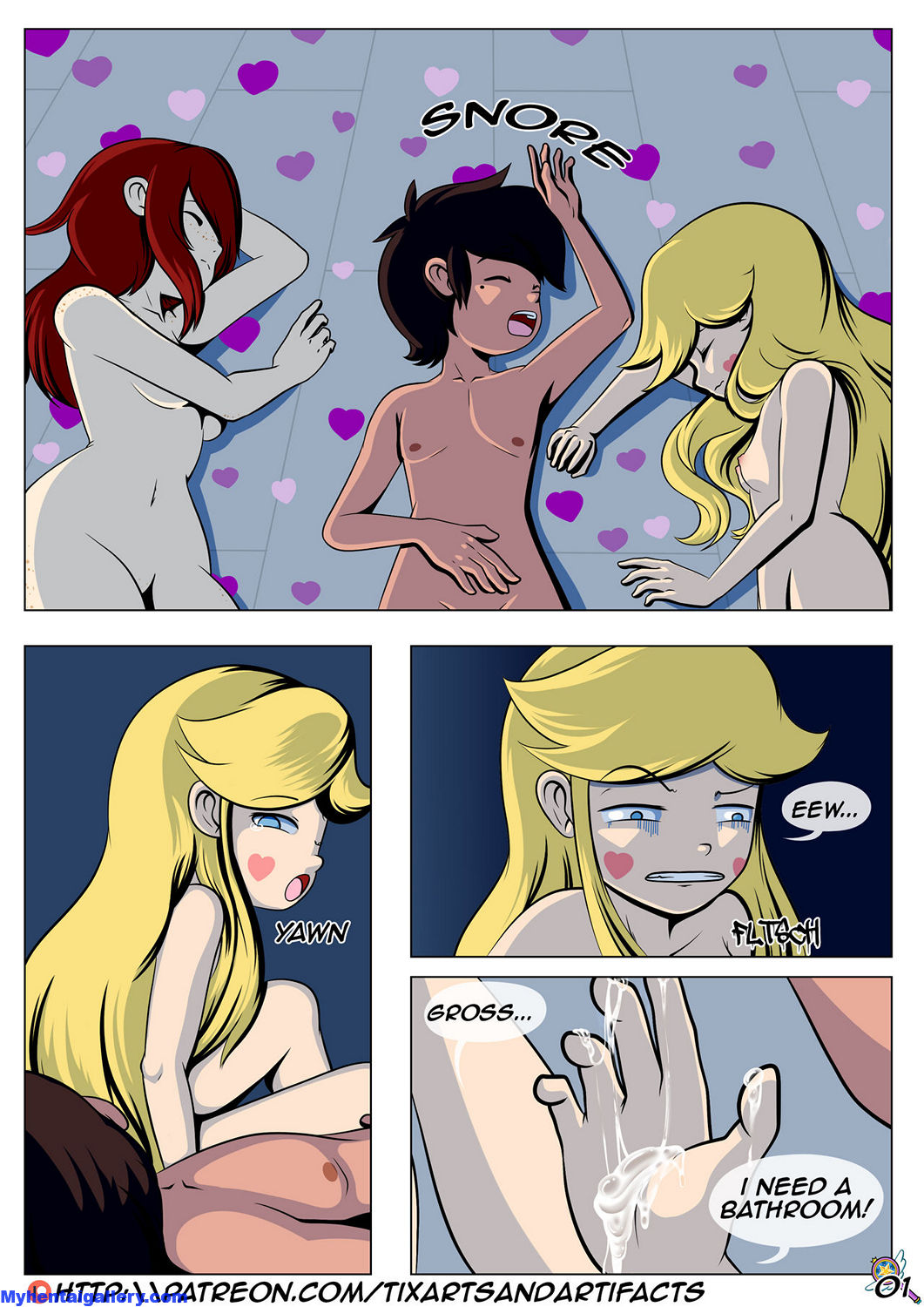 Between <b>Dimensions</b> <b>2</b> - Magic Panties <b>Manga</b> Comic - Page 002.