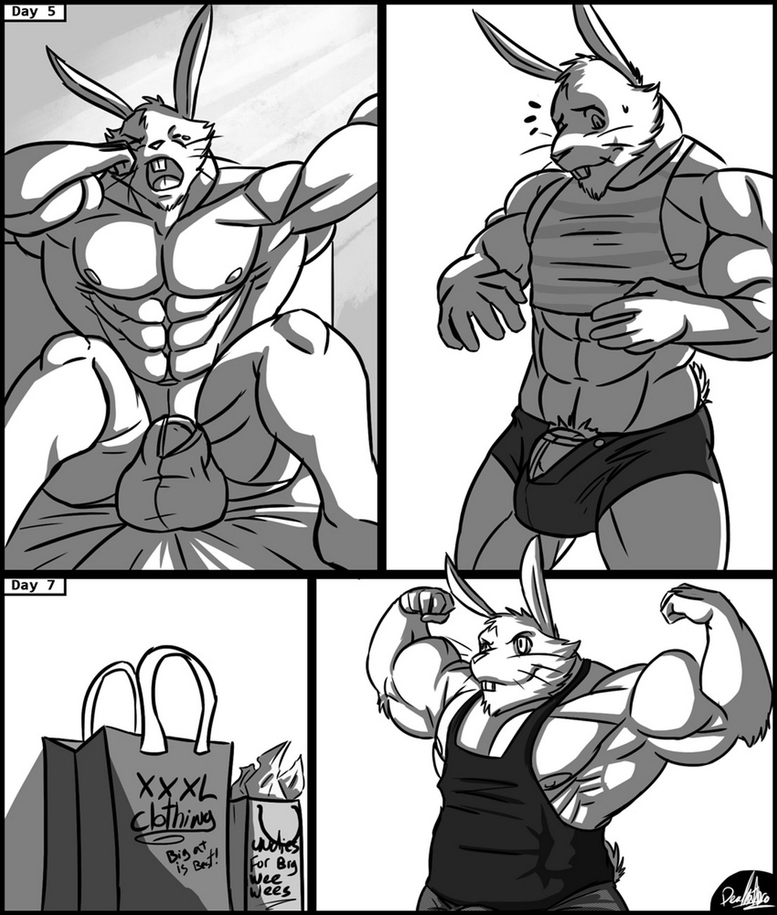 Big Boy Bunny Porn Comic - Page 003