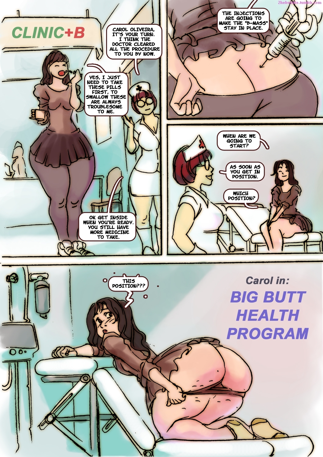 Big Butt Health Program HD Hentai Porn Comic - 001