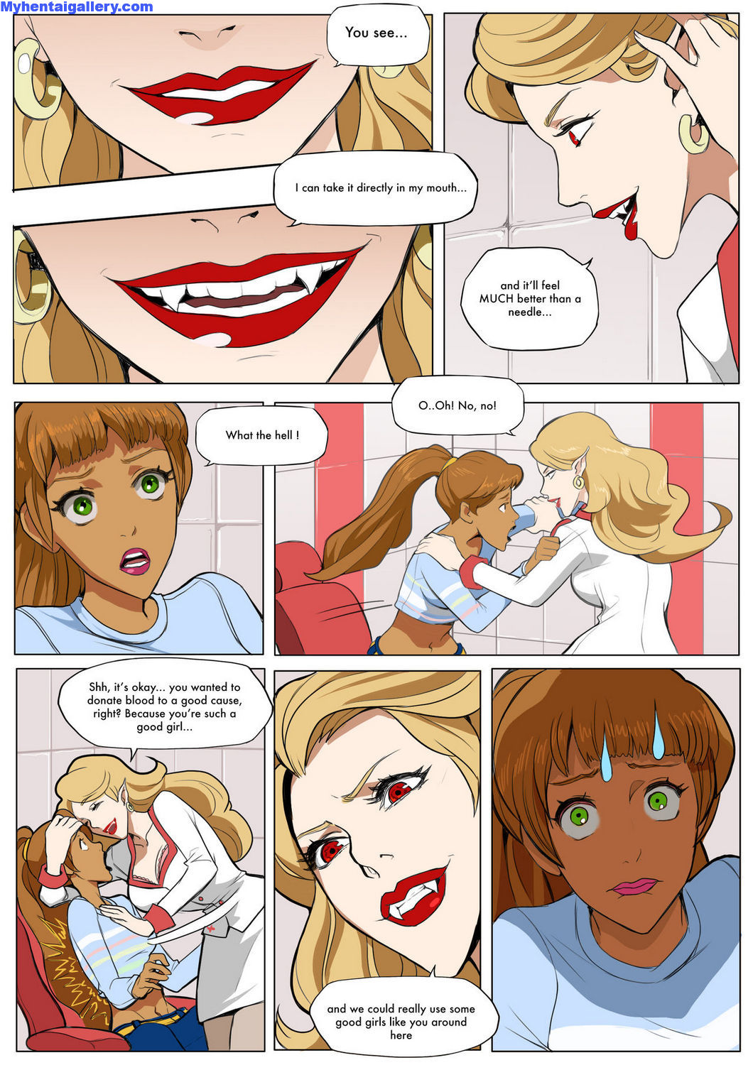 Blood Drive HD Hentai Porn Comic - 004