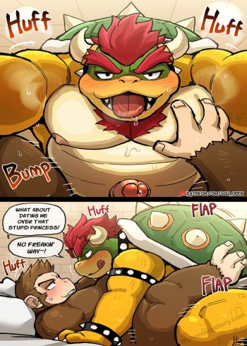 Dk Porn - Bowser x DK Porn Comic - HD Porn Comics