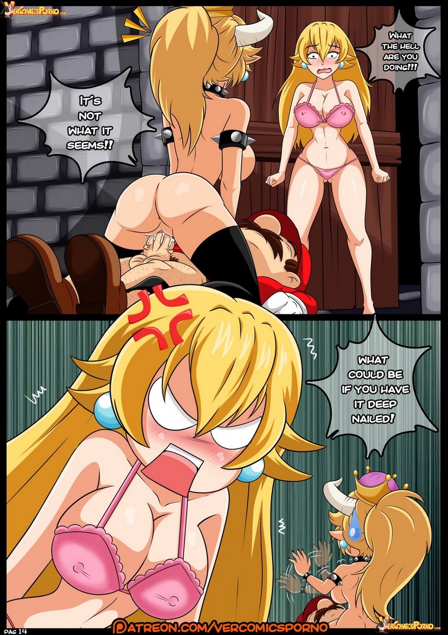 Bowsette - Rescue Porn Comic - Page 015