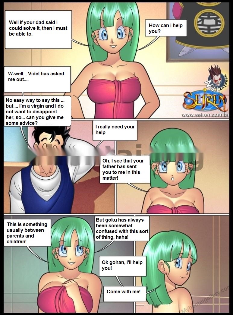 Bulma And Gohan Porn Comic - Page 005_5