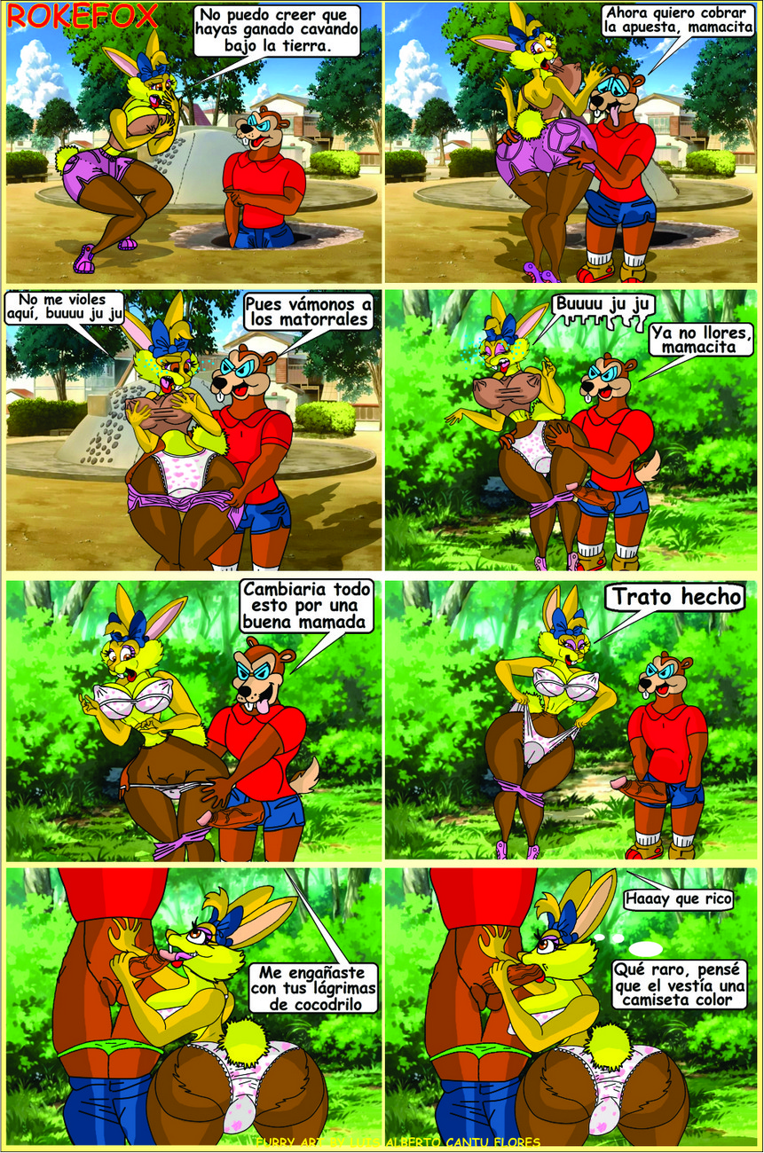 Bunny Rabit The Runner Porn Comic - Page 013