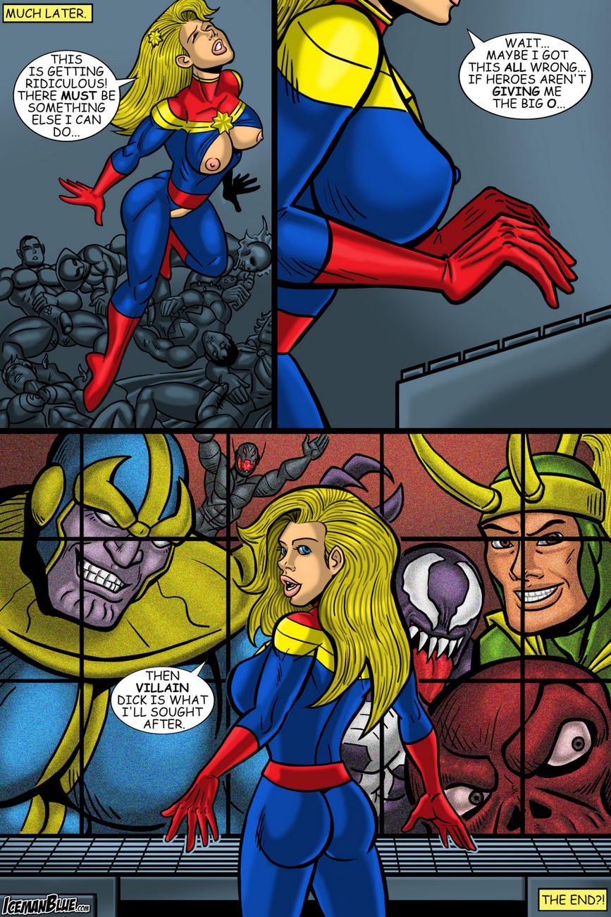 All Marvel Toon Porn - Captain Marvel Porn Comic - Page 011