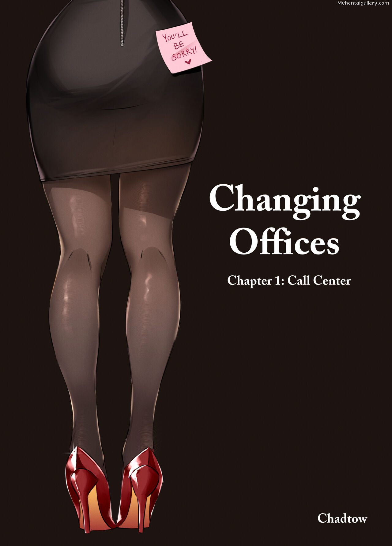 Changing Offices 1 - Call Center Porn Comic - Page 001