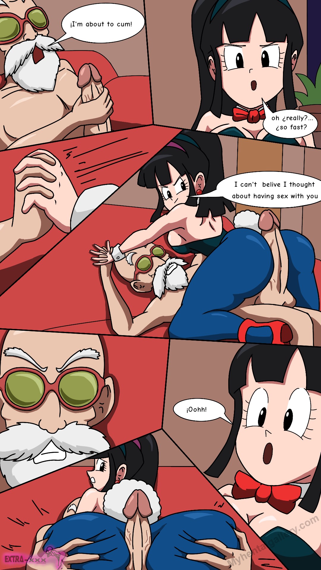 Chi Chi x Master Roshi Porn Comic - Page 020