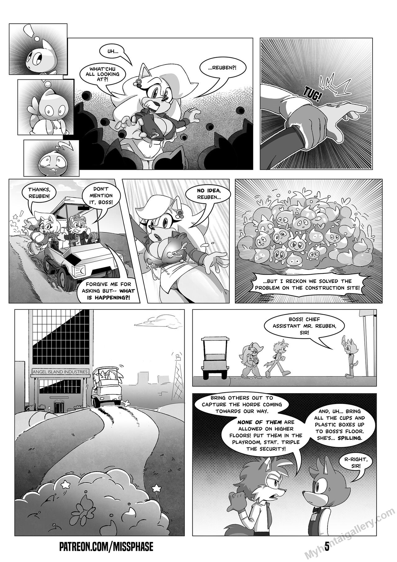 Construction Porn Comic - Chief Operative Whore 5 - Merch Saga! 1 Porn Comic - Page 006